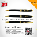 Popular Matt Black Barrel Metal Ballpoint Pen